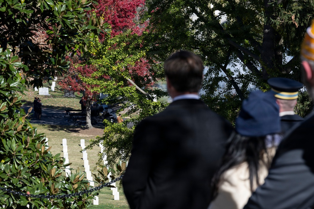 72nd Annual National Veterans Day Observance at Arlington National Cemetery