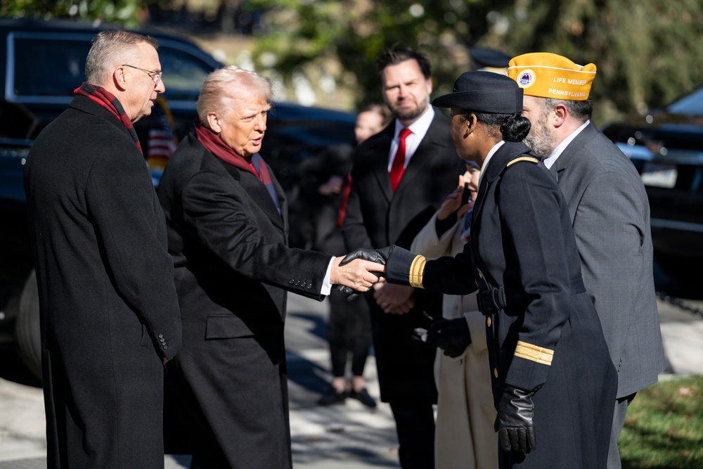72nd Annual National Veterans Day Observance at Arlington National Cemetery