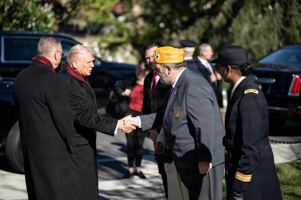 72nd Annual National Veterans Day Observance at Arlington National Cemetery