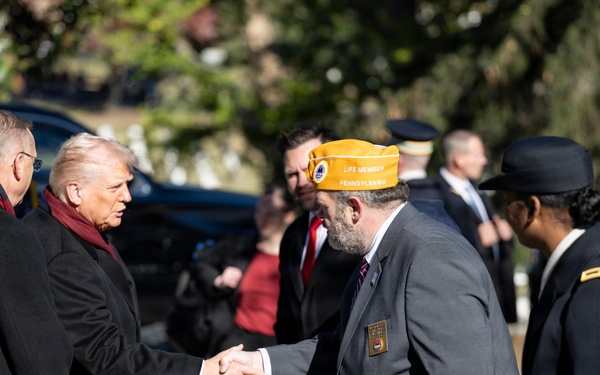 72nd Annual National Veterans Day Observance at Arlington National Cemetery