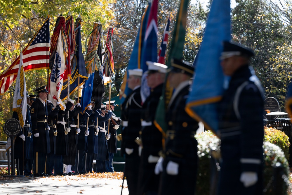 72nd Annual National Veterans Day Observance at Arlington National Cemetery