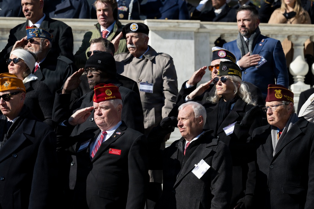 72nd Annual National Veterans Day Observance at Arlington National Cemetery