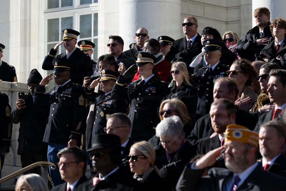 72nd Annual National Veterans Day Observance at Arlington National Cemetery