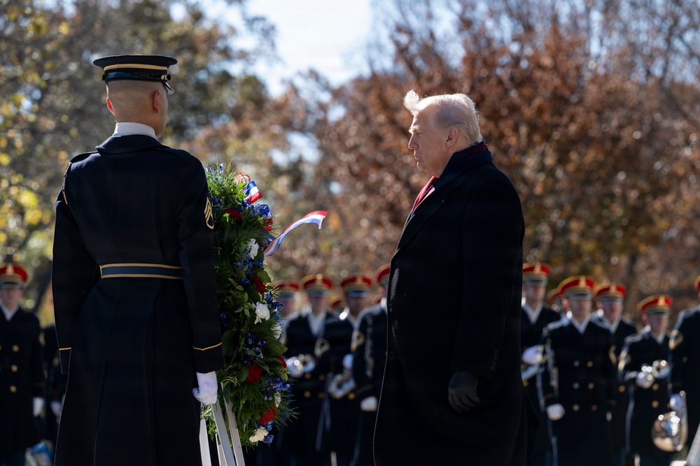 72nd Annual National Veterans Day Observance at Arlington National Cemetery
