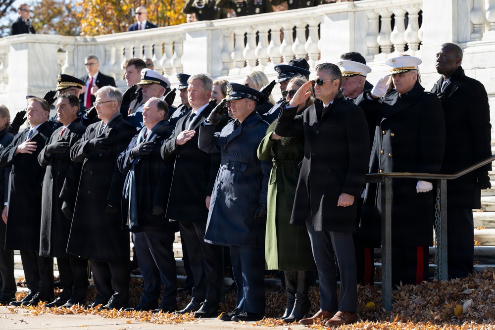 72nd Annual National Veterans Day Observance at Arlington National Cemetery