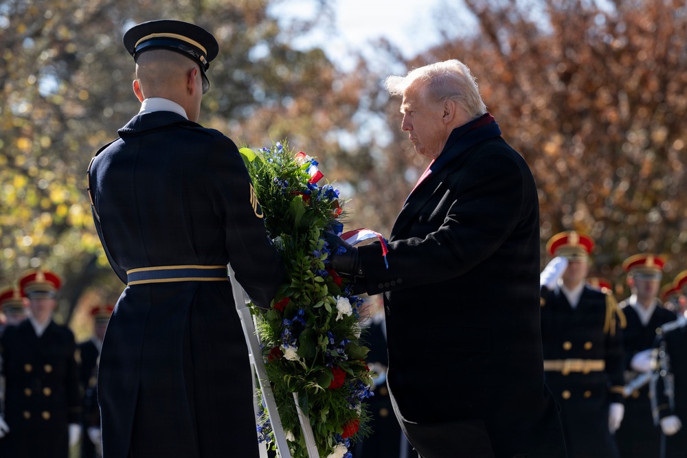 72nd Annual National Veterans Day Observance at Arlington National Cemetery