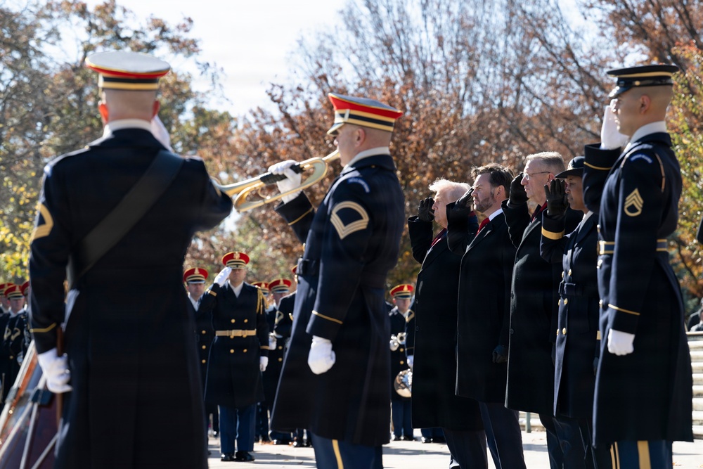 72nd Annual National Veterans Day Observance at Arlington National Cemetery