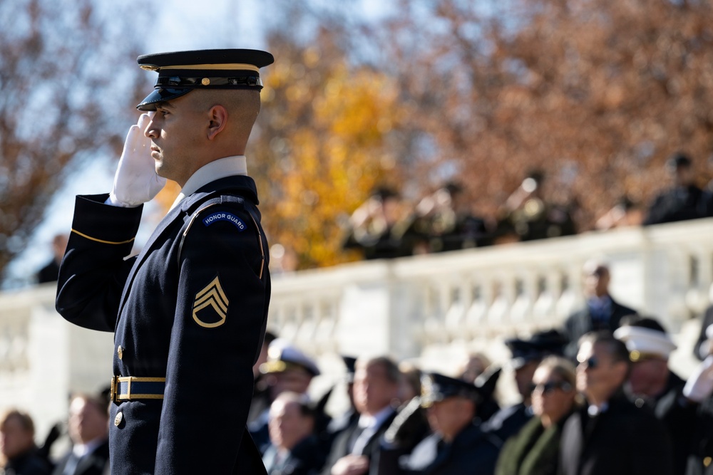 72nd Annual National Veterans Day Observance at Arlington National Cemetery