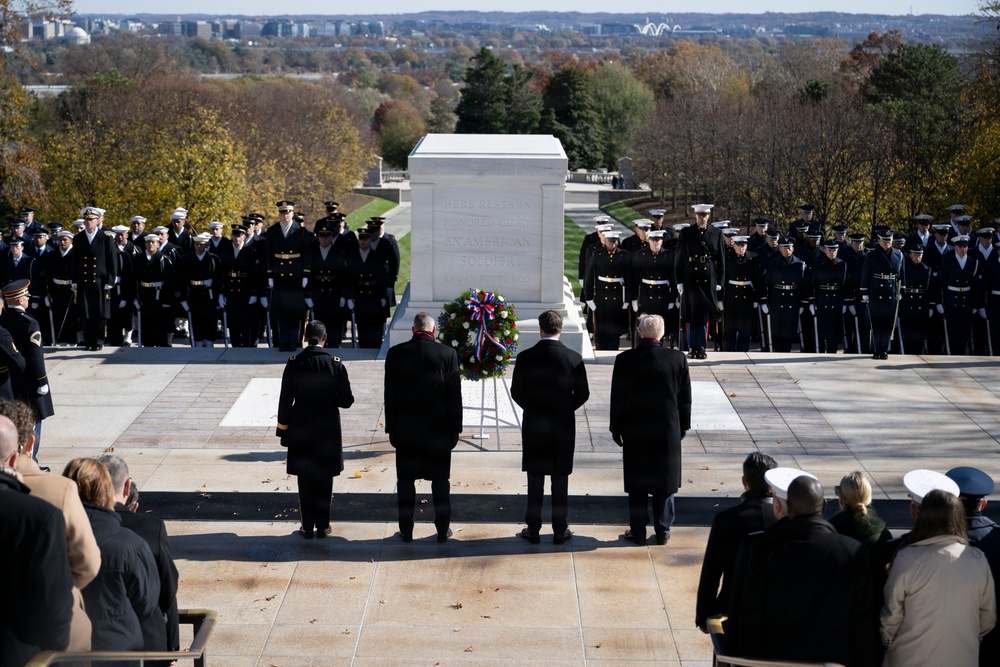 72nd Annual National Veterans Day Observance at Arlington National Cemetery