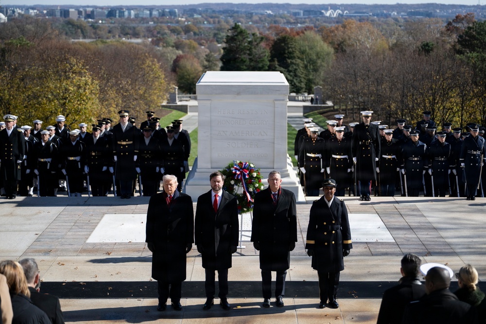 72nd Annual National Veterans Day Observance at Arlington National Cemetery