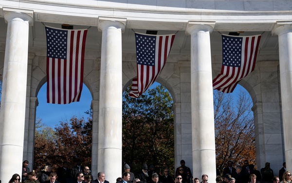 72nd Annual National Veterans Day Observance at Arlington National Cemetery