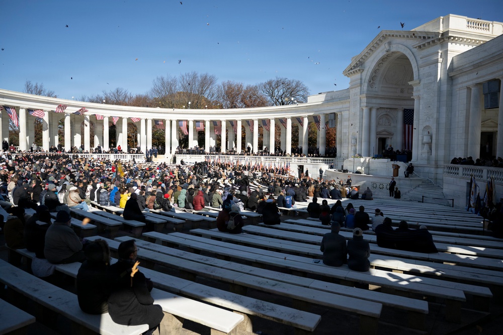 72nd Annual National Veterans Day Observance at Arlington National Cemetery