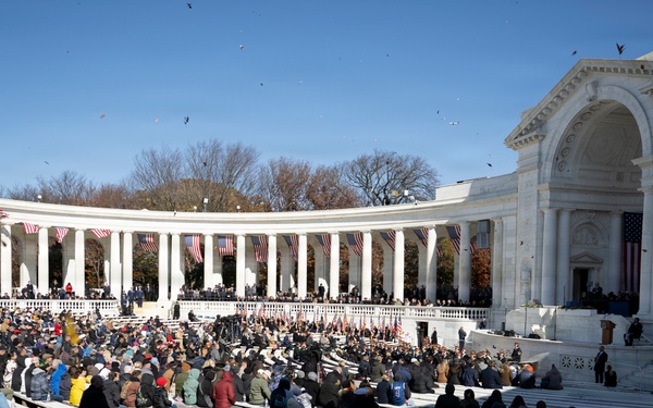 72nd Annual National Veterans Day Observance at Arlington National Cemetery