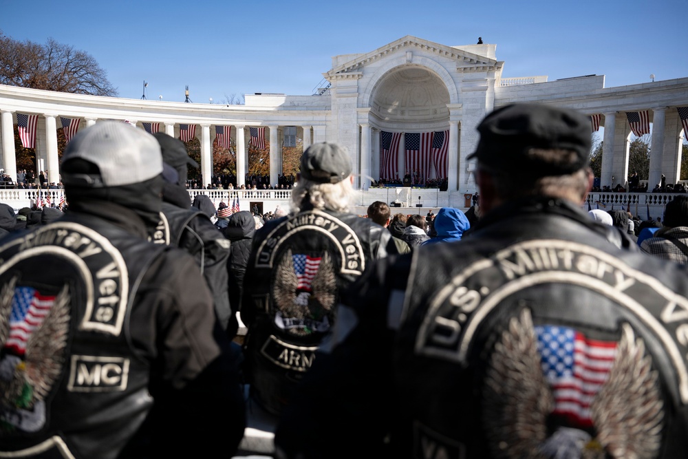 72nd Annual National Veterans Day Observance at Arlington National Cemetery