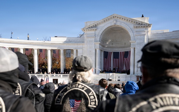72nd Annual National Veterans Day Observance at Arlington National Cemetery