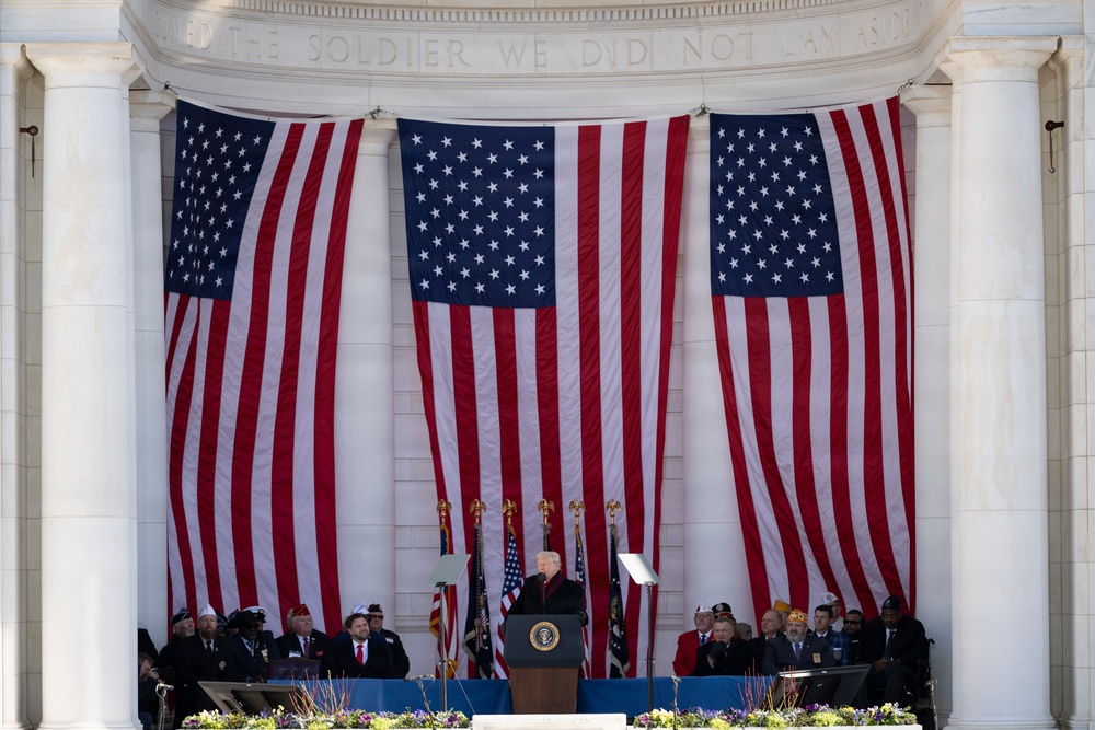 72nd Annual National Veterans Day Observance at Arlington National Cemetery