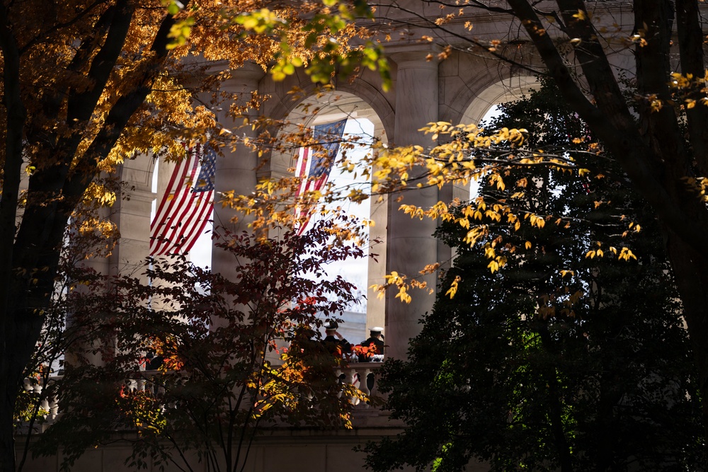 72nd Annual National Veterans Day Observance at Arlington National Cemetery