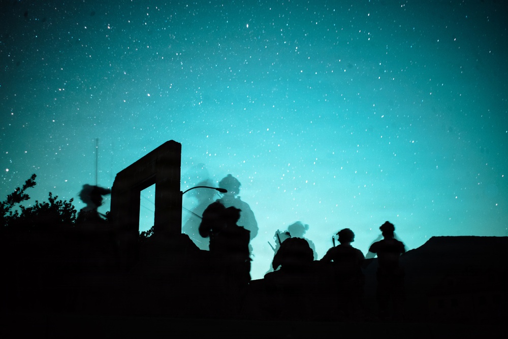 11th MEU Maritime Raid Force Conducts Ground Interoperability Training