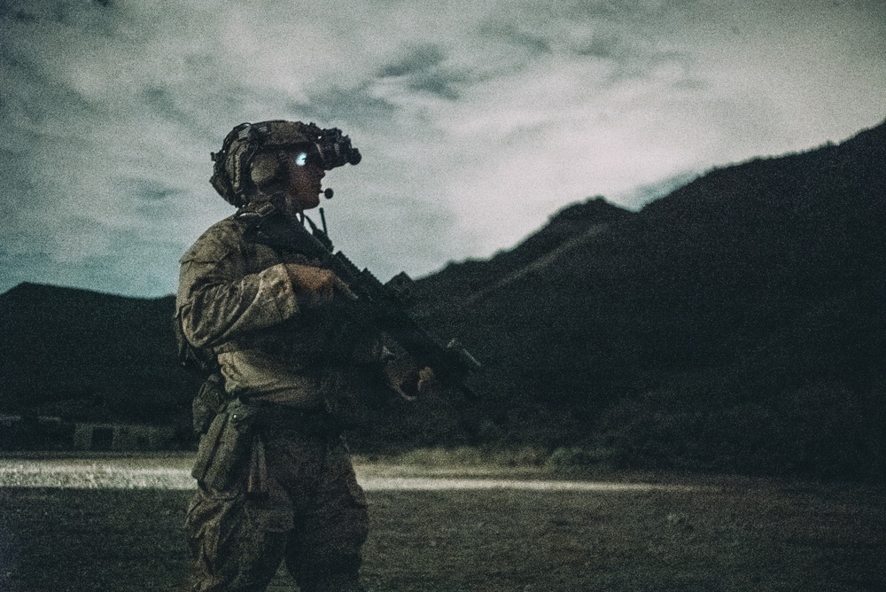 11th MEU Maritime Raid Force Conducts Ground Interoperability Training