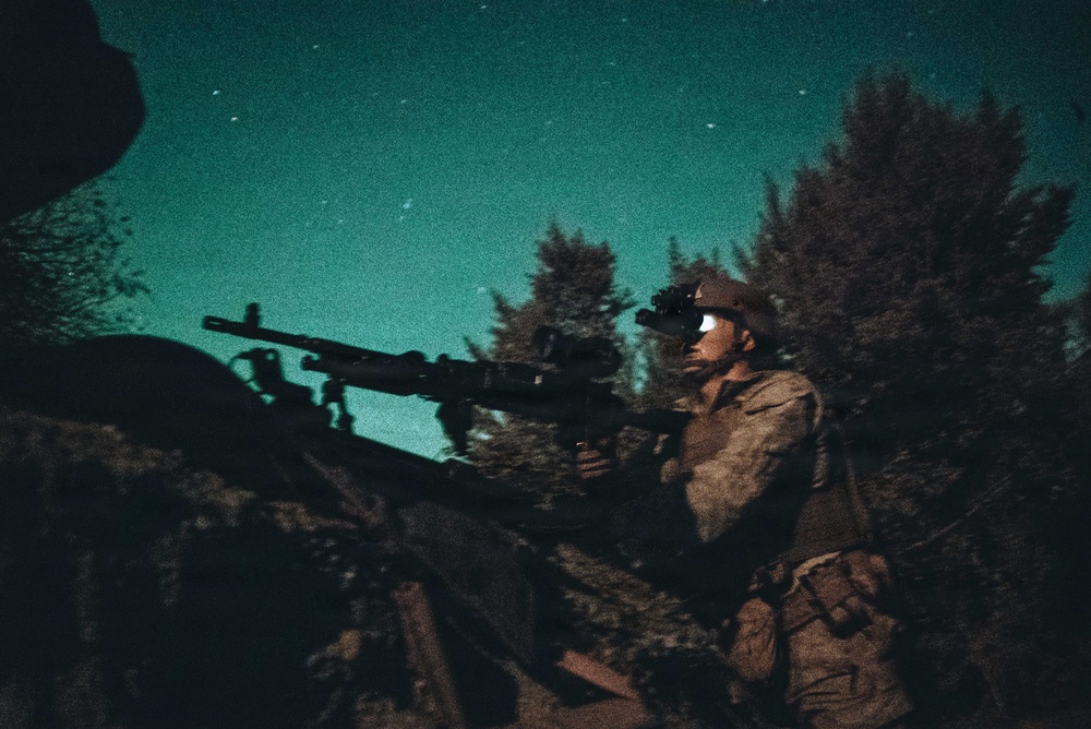 11th MEU Maritime Raid Force Conducts Ground Interoperability Training