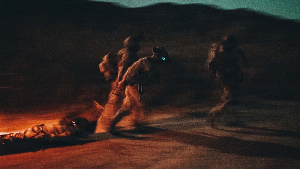 11th MEU Maritime Raid Force Conducts Ground Interoperability Training