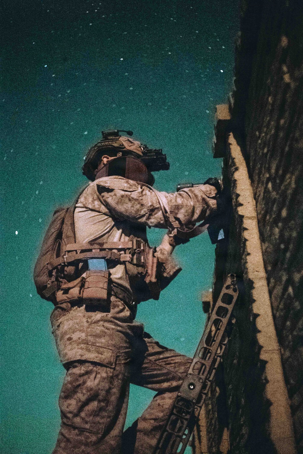 11th MEU Maritime Raid Force Conducts Ground Interoperability Training