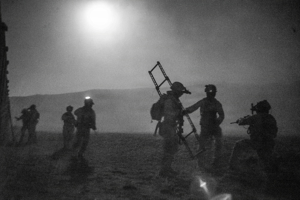 11th MEU Maritime Raid Force Conducts Ground Interoperability Training