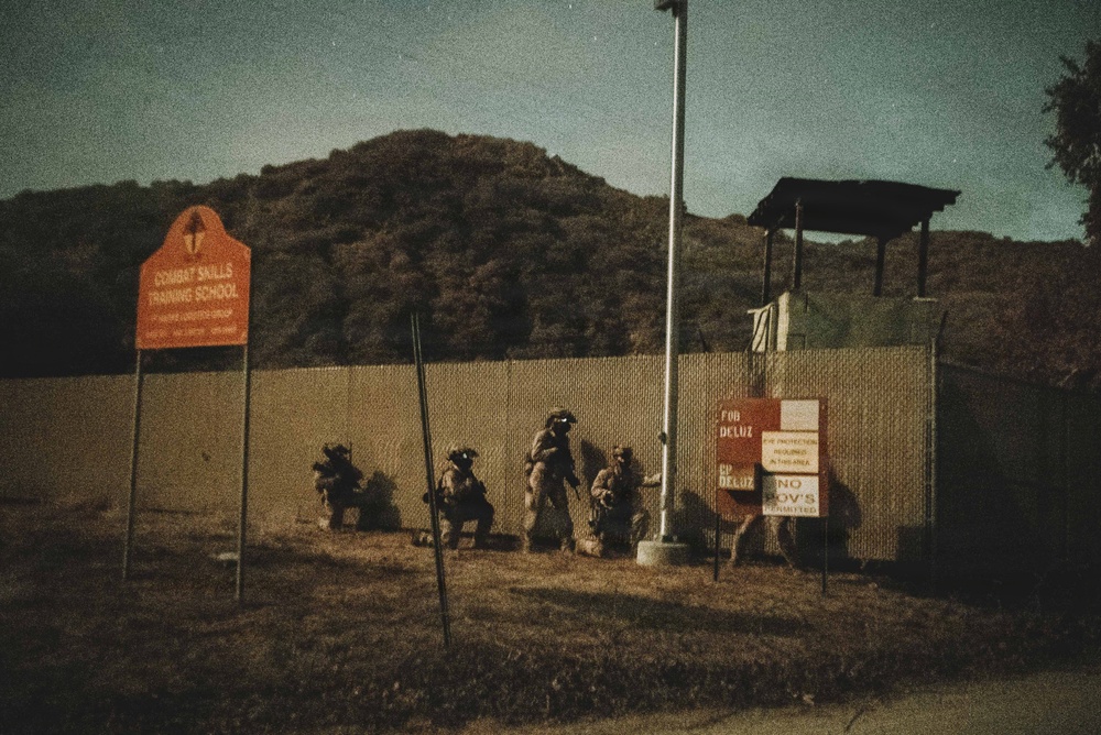 11th MEU Maritime Raid Force Conducts Ground Interoperability Training