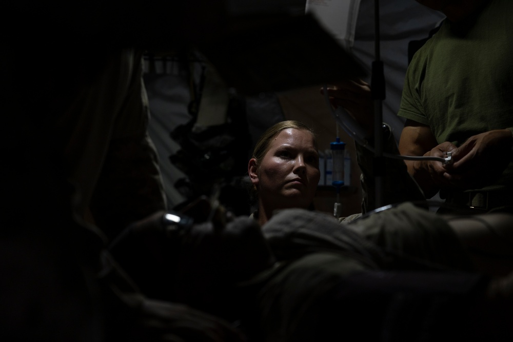 11th MEU Marines and Sailors conduct nighttime raid during RUT