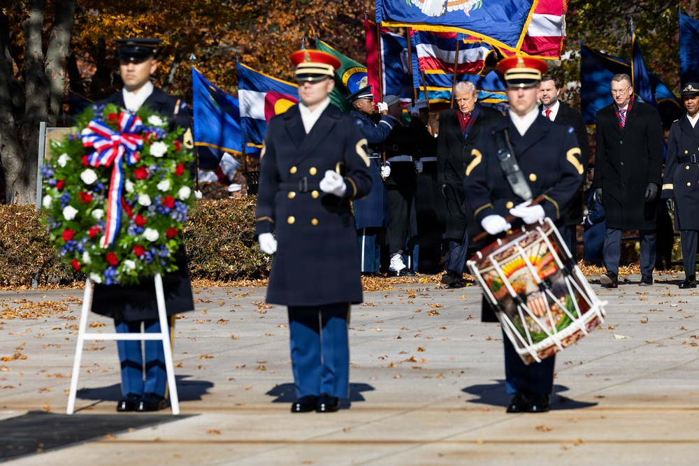 Veterans Day Armed Forces Full Honor Wreath-Laying Ceremony