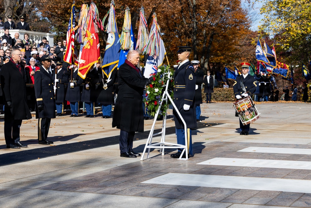Veterans Day Armed Forces Full Honor Wreath Laying Ceremony