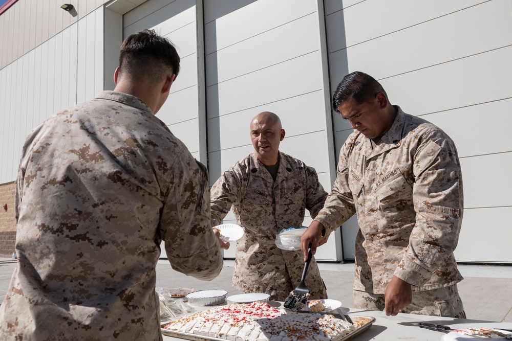 11th MEU Marines celebrate 250th Marine Corps birthday during RUT