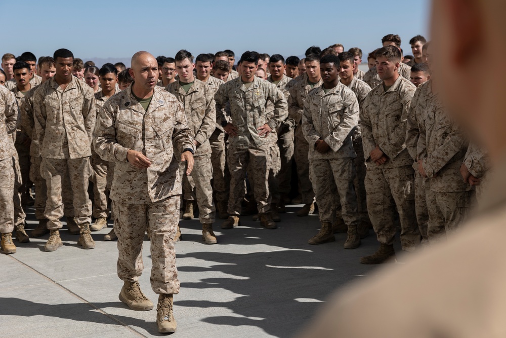 11th MEU Marines celebrate 250th Marine Corps birthday during RUT