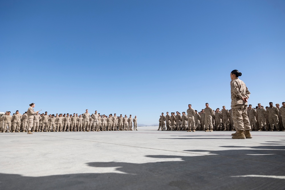 11th MEU Marines celebrate 250th Marine Corps birthday during RUT