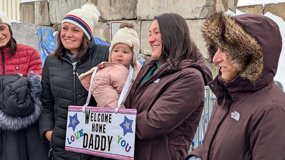 Buffalo-based National Guard Soldiers return home from Horn of Africa deployment on Veterans Day