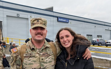Buffalo-based National Guard Soldiers return home from Horn of Africa deployment on Veterans Day