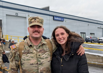 Buffalo-based National Guard Soldiers return home from Horn of Africa deployment on Veterans Day
