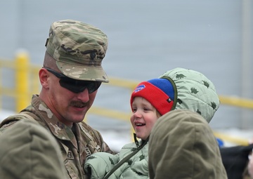Buffalo-based National Guard Soldiers return home from Africa deployment on Veterans Day