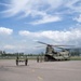 Joint Task Force-Bravo Load Shelter Supplies into CH-47 Chinook