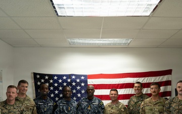 JDF Brig. Gen, Elon Clarke visits JTF-Bravo