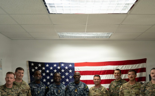 JDF Brig. Gen, Elon Clarke visits JTF-Bravo