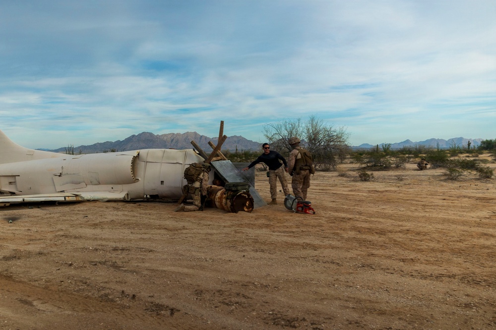 11th MEU Marines conduct TRAP mission during RUT