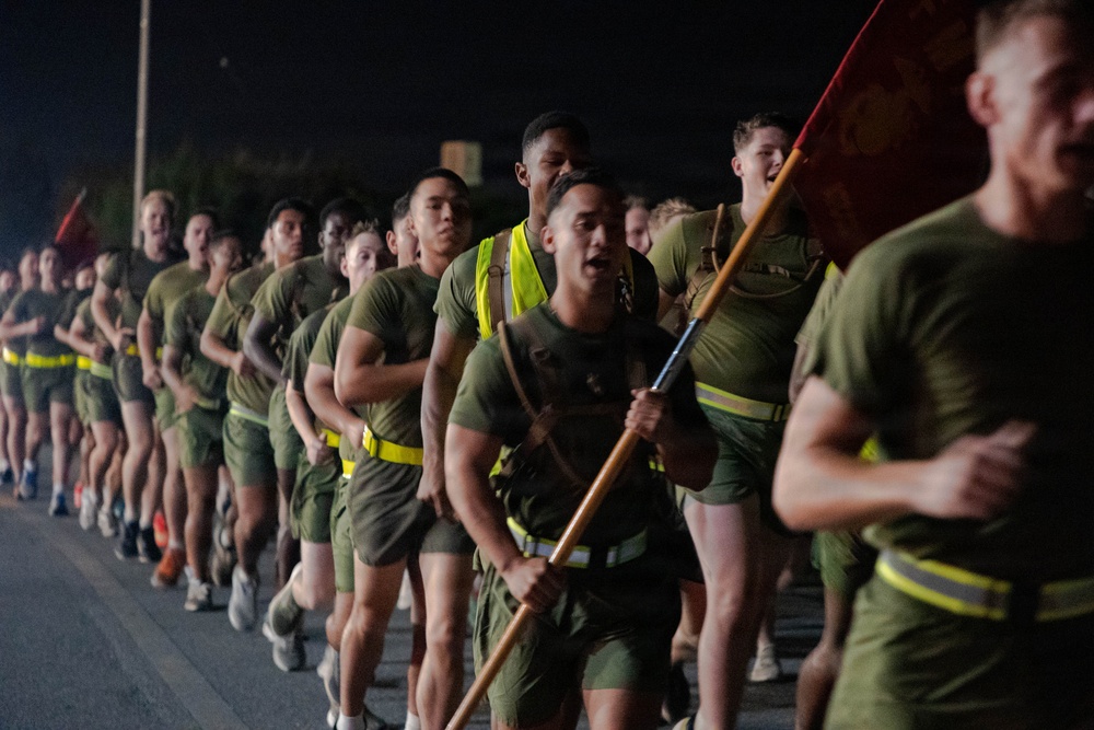 MACS-4 celebrates 250th Marine Corps Birthday with motivational run