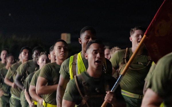 MACS-4 celebrates 250th Marine Corps Birthday with motivational run