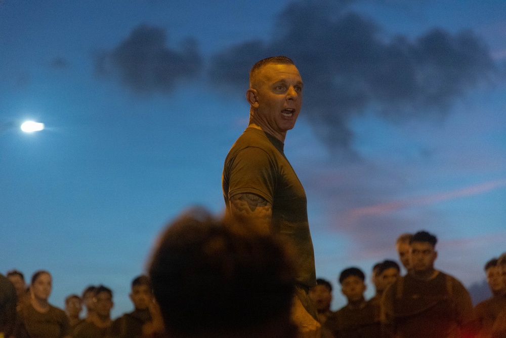 MACS-4 celebrates 250th Marine Corps Birthday with motivational run