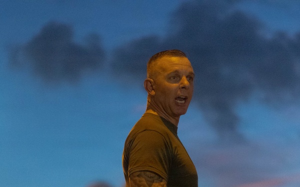 MACS-4 celebrates 250th Marine Corps Birthday with motivational run