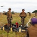 U.S. Marines conduct flight operations at Kunsan Air Base