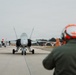 U.S. Marines conduct flight operations at Kunsan Air Base