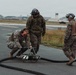 U.S. Marines conduct flight operations at Kunsan Air Base