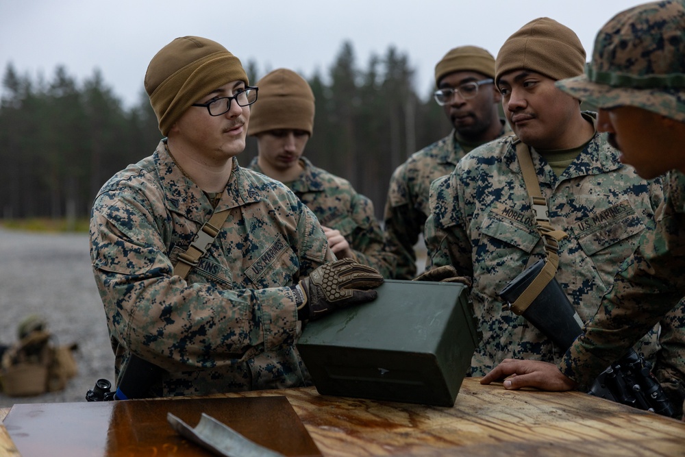 U.S. Marines deployed to the Baltic Sea hone demolition capabilities